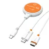 j5create JVAW62 ScreenCast USB-C® langaton näytön HDMI™-jatko, valkoinen ja oranssi
