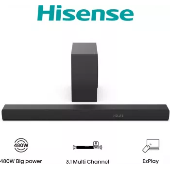 Hisense HS3100 musta 3.1 kanavaa 480 W