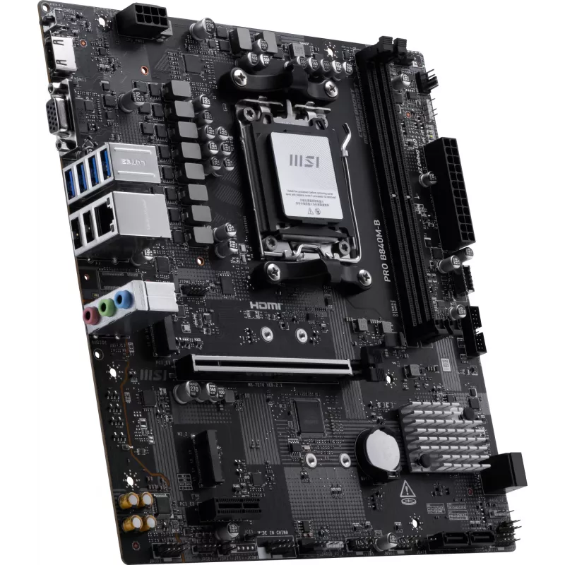 MSI PRO B840M-B emolevy AMD B840 AM5-kanta micro ATX