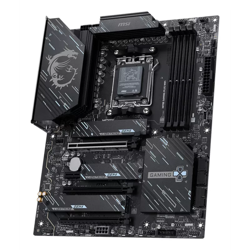 MSI X870E GAMING PLUS WIFI emolevy AMD X870E AM5-kanta ATX