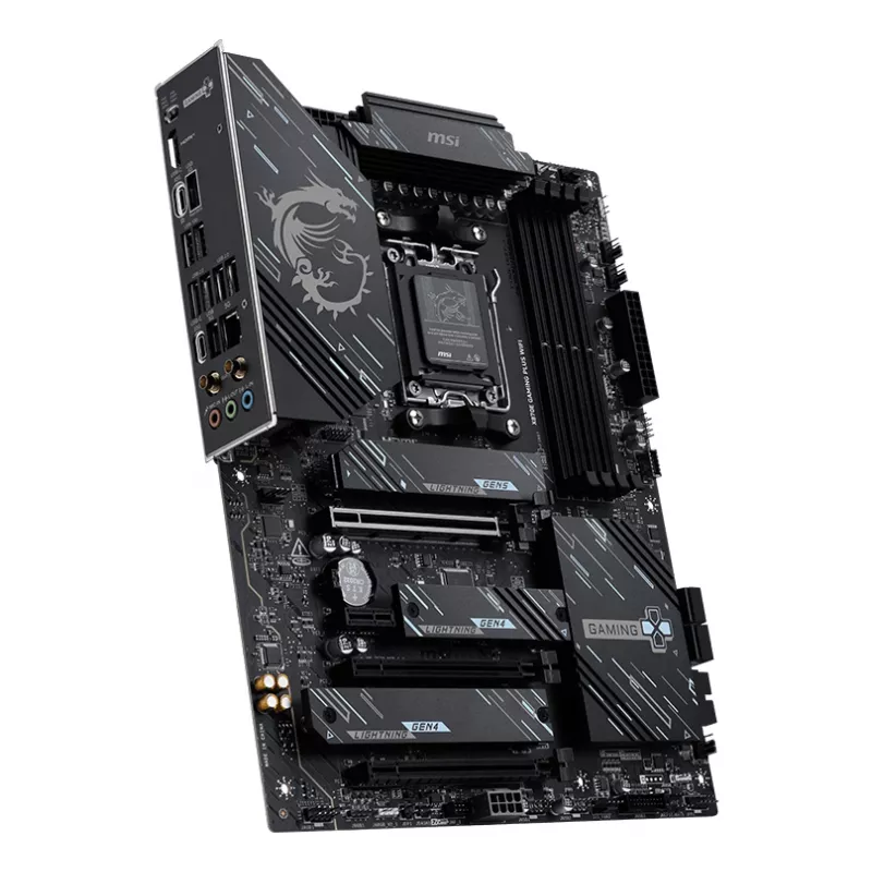 MSI X870E GAMING PLUS WIFI emolevy AMD X870E AM5-kanta ATX
