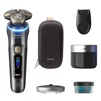 Philips i9000 Prestige Ultra XP9402/31 märkä- ja kuivaparranajokone SkinIQ Pro:lla