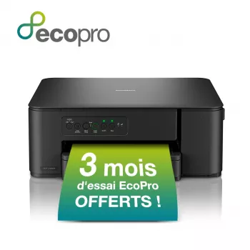 Brother 3-in-1 kompakti langaton mustesuihkutulostin DCP-J1260W, mustesuihku, väritulostus, 1200 x 6000 DPI, värikopiointi, A4, musta
