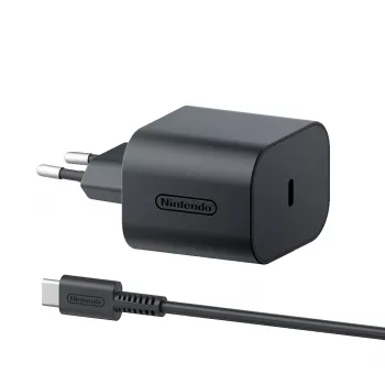 Nintendo Switch 2 AC-sovitin, sisäkäyttö, AC, 20 V, 1,5 m, musta
