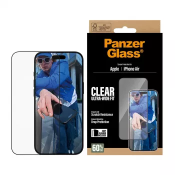 PanzerGlass ® näytönsuojakalvo iPhone Air | Ultra-Wide Fit EasyAlignerilla