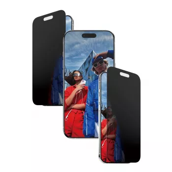 PanzerGlass ® 2-Way Privacy näytönsuoja iPhone Air | Ultra-Wide Fit EasyAlignerilla