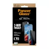 PanzerGlass ® 2-Way Privacy näytönsuoja iPhone 17 Pro | Ultra-Wide Fit EasyAlignerilla