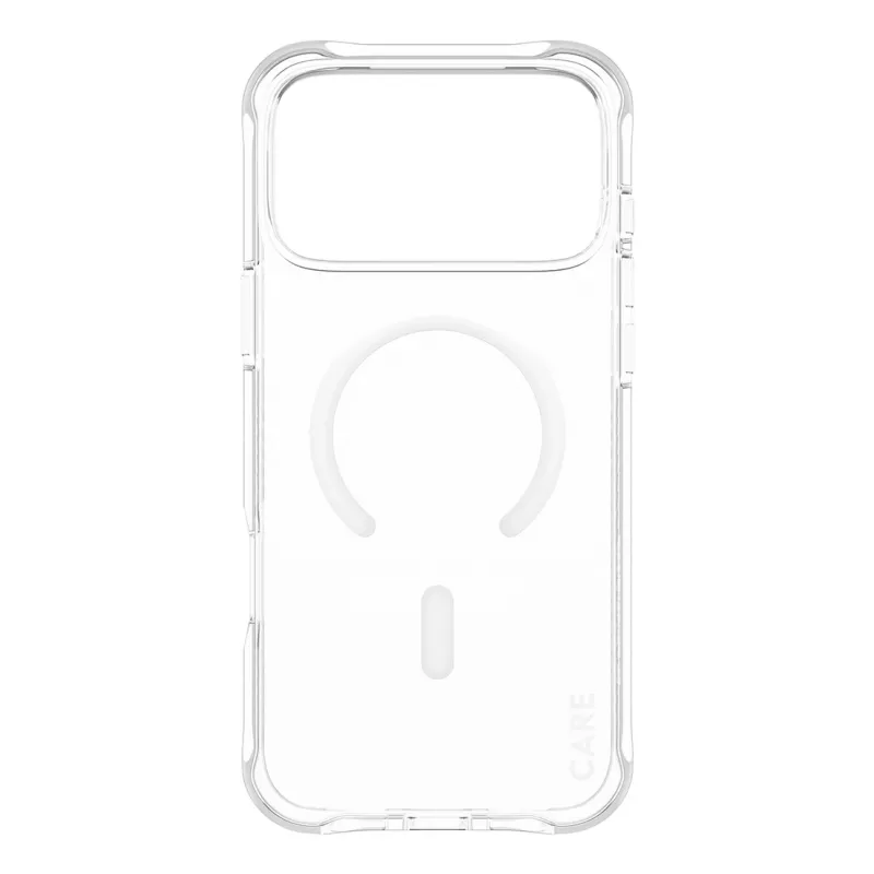 PanzerGlass CARE™ by ® Samba Case läpinäkyvä valkoisella MagSafe iPhone 17 Pro Max
