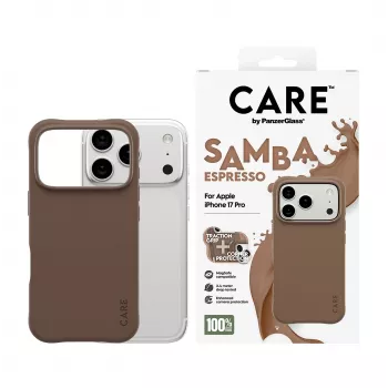 PanzerGlass CARE™ by ® Samba Case Espresso MagSafe iPhone 17 Pro
