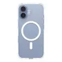 Suojakotelo PanzerGlass CARE by Fashionable Case Samba läpinäkyvä valkoisella MagSafe iPhone 17