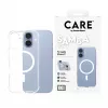 Suojakotelo PanzerGlass CARE by Fashionable Case Samba läpinäkyvä valkoisella MagSafe iPhone 17