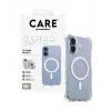 Suojakotelo PanzerGlass CARE by Fashionable Case Samba läpinäkyvä valkoisella MagSafe iPhone 17
