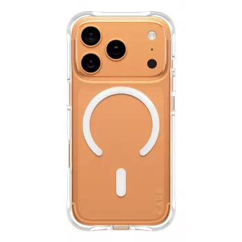 PanzerGlass CARE™ by ® Samba Case läpinäkyvä valkoinen MagSafe-yhteensopiva iPhone 17 Pro
