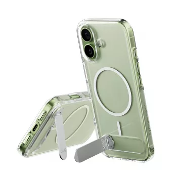 PanzerGlass CARE by Feature kotelo, läpinäkyvä, Kickstand & MagSafe, iPhone 17