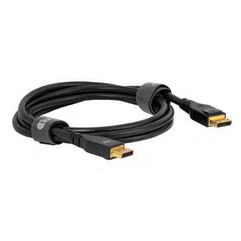 CLUB3D DisplayPort™ 2.1 VESA DP80 -sertifioitu kaapeli 8K240Hz 2 m