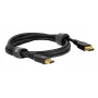 Club 3D CAC-1094 DisplayPort 2.1 VESA DP80 -sertifioitu kaapeli 8K 240 Hz, 2 m (6,56 jalkaa), musta