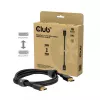 Club 3D CAC-1094 DisplayPort 2.1 VESA DP80 -sertifioitu kaapeli 8K 240 Hz, 2 m (6,56 jalkaa), musta
