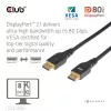 Club 3D CAC-1094 DisplayPort 2.1 VESA DP80 -sertifioitu kaapeli 8K 240 Hz, 2 m (6,56 jalkaa), musta