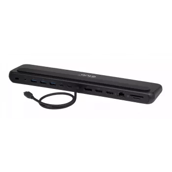 Telakointiasema club 3d CSV-2541 USB-C HDMI- ja DisplayPort-lähdöillä