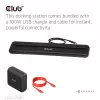 Telakointiasema club 3d CSV-2541 USB-C HDMI- ja DisplayPort-lähdöillä