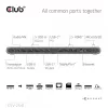 Telakointiasema club 3d CSV-2541 USB-C HDMI- ja DisplayPort-lähdöillä