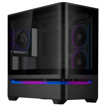 ASUS PRIME AP202 ARGB Midi Tower musta