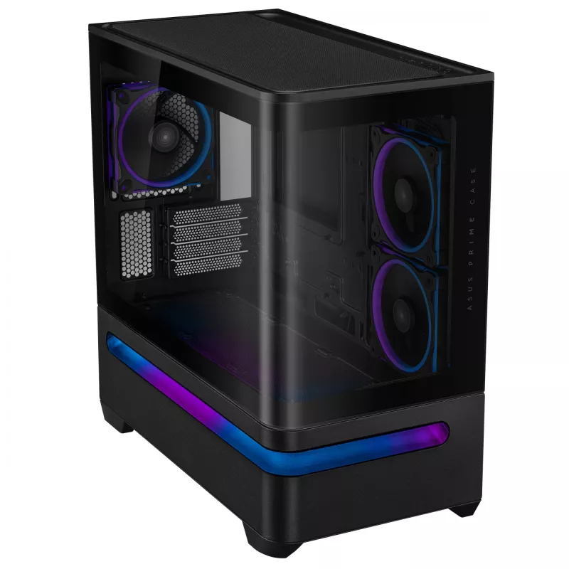 ASUS PRIME AP202 ARGB Midi Tower musta