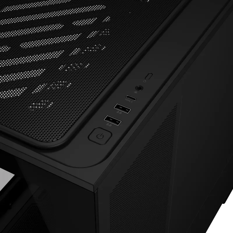 ASUS PRIME AP202 ARGB Midi Tower musta