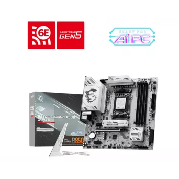 MSI B850M GAMING PLUS WIFI6E emolevy AMD B850 Socket AM5 micro ATX