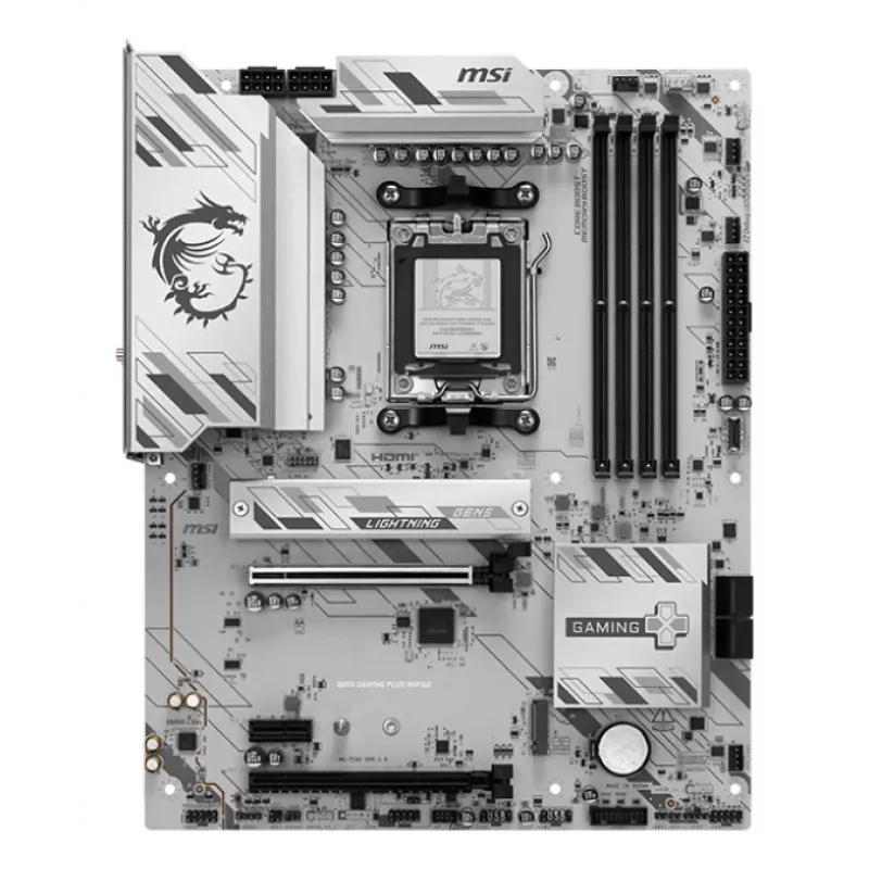 MSI B850 GAMING PLUS WIFI6E emolevy AMD B850 kanta AM5 ATX