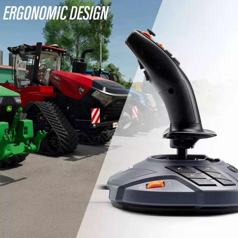 Thrustmaster SimTask FarmStick musta lentotikku analoginen / digitaalinen PC, PlayStation 5
