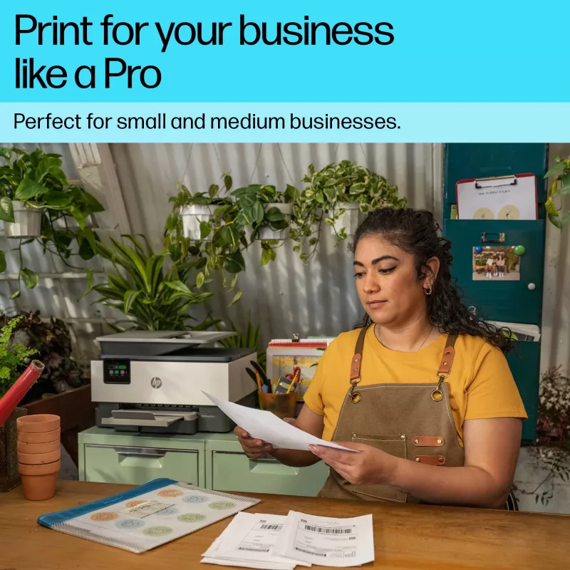 HP OfficeJet Pro 9120e langaton monitoimivärilaser, Instant Ink; kaksipuolinen tulostus