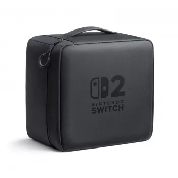 Nintendo Switch 2 All-In-One Carrying Case, matkakotelo, Nintendo, musta, Nintendo Switch 2, vetoketju