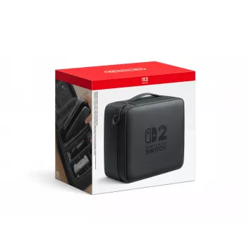 Nintendo Switch 2 All-In-One Carrying Case, matkakotelo, Nintendo, musta, Nintendo Switch 2, vetoketju