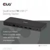 Telakointiasema CLUB 3D 14-1 USB-C Quad Display USB4 2× USB 2.0-liitännällä