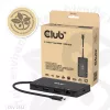 CLUB3D 9-1 Dual HDMI™ USB-C® keskitin PD3.0 100W