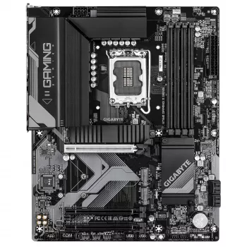 GIGABYTE B760 GAMING X GEN5 emolevy - tukee Intel Core 14. sukupolven suorittimia, 8+1+1 vaiheinen VRM, jopa 5600MHz DDR5, 3xPCIe 4.0 M.2, 2.5 GbE LAN, USB 3.2 Gen 2