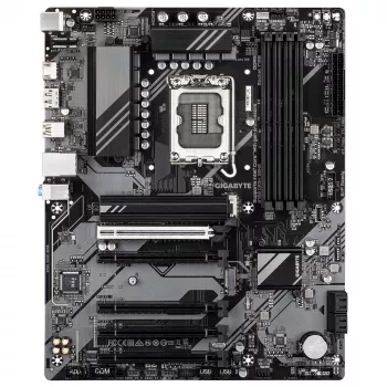 GIGABYTE B760 DS3H GEN5 emolevy - tukee Intel Core 14. sukupolven suorittimia, 8+2+1 vaiheinen digitaalinen VRM, jopa 5600 MHz DDR5, 2xPCIe 4.0 M.2, 1GbE LAN, USB 3.2 Gen 2x2