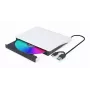GEMBIRD ulkoinen USB DVD-asema, musta-valkoinen