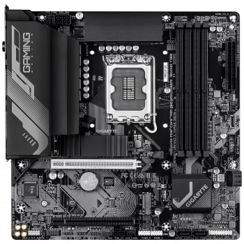 GIGABYTE B760M GAMING X WIFI6E GEN5 Micro ATX emolevy, LGA1700, B760, DDR5 jopa 5600MHz, 4 DIMM, 2x PCIe 4.0 M.2, Wi‑Fi 6E, 2.5GbE