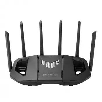 ASUS 90IG0A30-MO9C00 langaton reititin 2,5 Gigabit Ethernet tri-band (2,4 GHz / 5 GHz / 6 GHz) musta