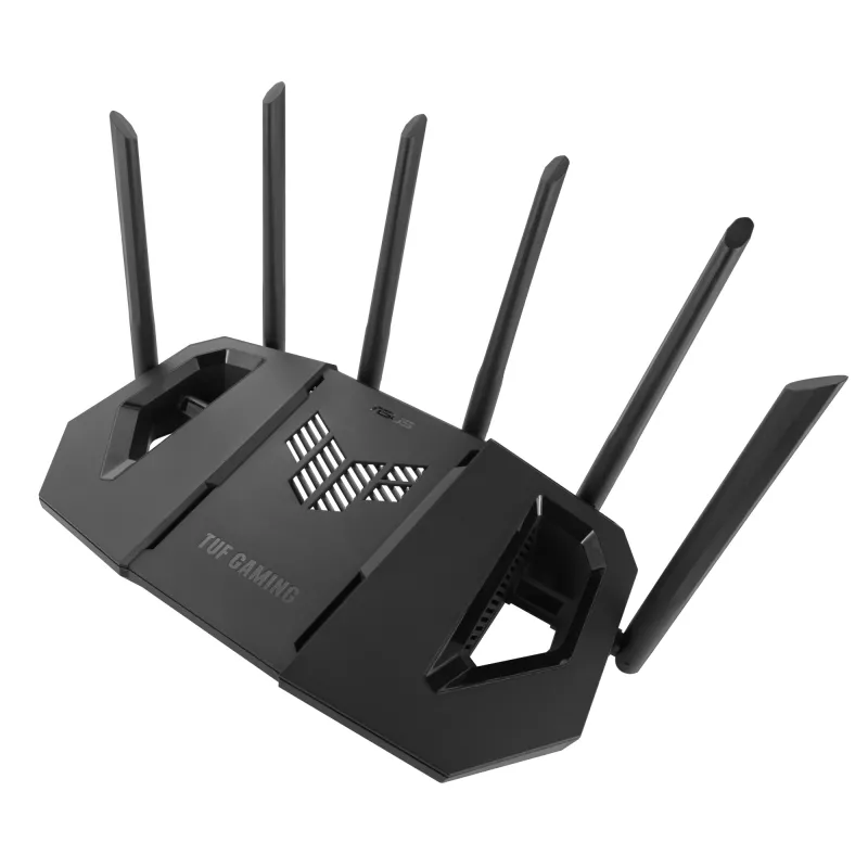 ASUS 90IG0A30-MO9C00 langaton reititin 2,5 Gigabit Ethernet tri-band (2,4 GHz / 5 GHz / 6 GHz) musta