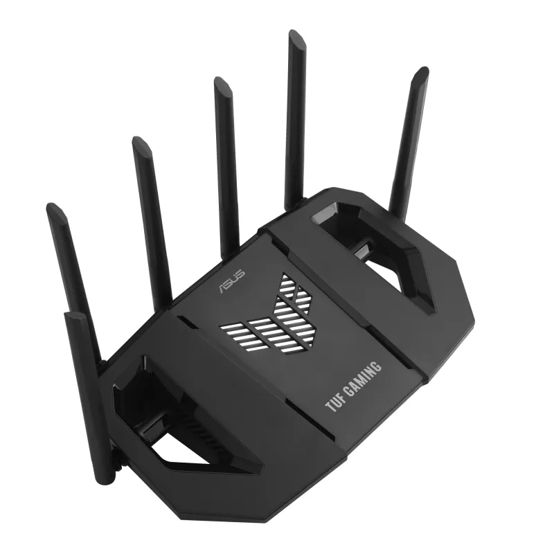 ASUS 90IG0A30-MO9C00 langaton reititin 2,5 Gigabit Ethernet tri-band (2,4 GHz / 5 GHz / 6 GHz) musta