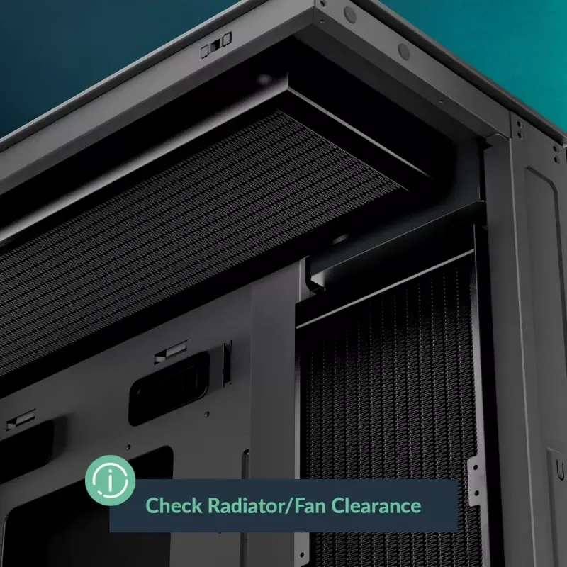 PC-kotelo ARCTIC Xtender (Mirror Black) Midi-Tower musta