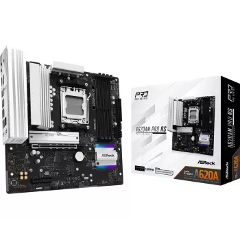 ASRock emolevy A620AM Pro Rs AM5 AMD A620A 4 x DDR5 1 x HDMI 2.1 Tmds/frl 8g Compatible 1 x DisplayPort 1.4 With DSC mATX