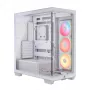 CORSAIR Midi Tower 3500X LX-R Link TG valkoinen