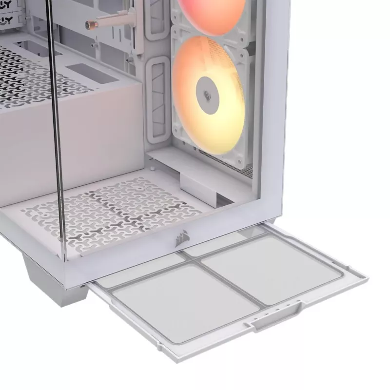 CORSAIR Midi Tower 3500X RS-R ARGB valkoinen