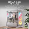CORSAIR Midi Tower 3500X RS-R ARGB valkoinen