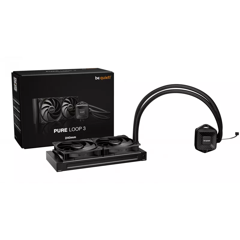 be quiet PURE LOOP 3 prosessorin All-in-One-nestejäähdytin 12 cm musta 1 kpl