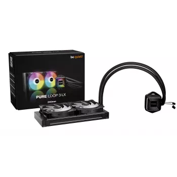 be quiet! PURE LOOP 3 LX prosessorin All-in-One-vesijäähdytys 12 cm musta 1 kpl